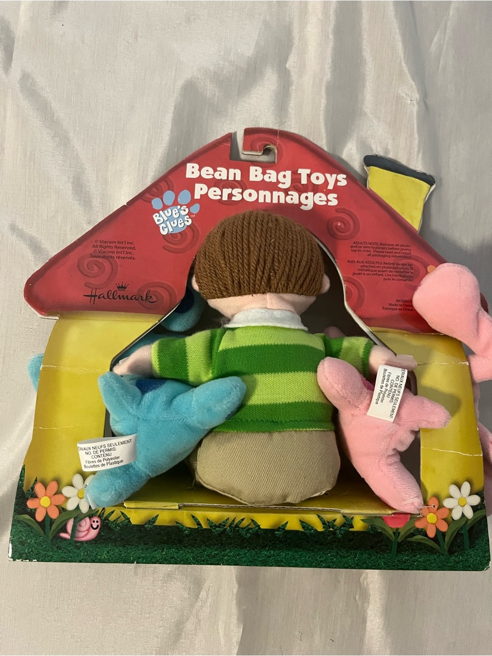 Hallmark Blue's Clues Plush Set - Green, Blue & Pink - Picture 5 of 8